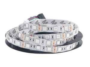 TAŚMA LED PREMIUM RGB IP20 300diod SMD5050 14W 1mb
