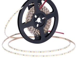 SUPER WĄSKA Taśma LED PREMIUM 4mm 2835 600 IP20 ZIMNA 1m