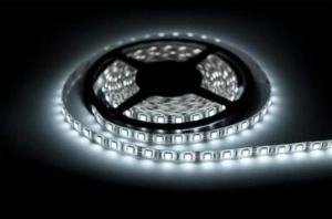 Taśma 60 diod/metr LED SMD 5050 ip65 BIAŁA Zimna (WODOODPORNA)