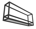 kwietnik pólka wisząca metal industrial loft 1.jpg